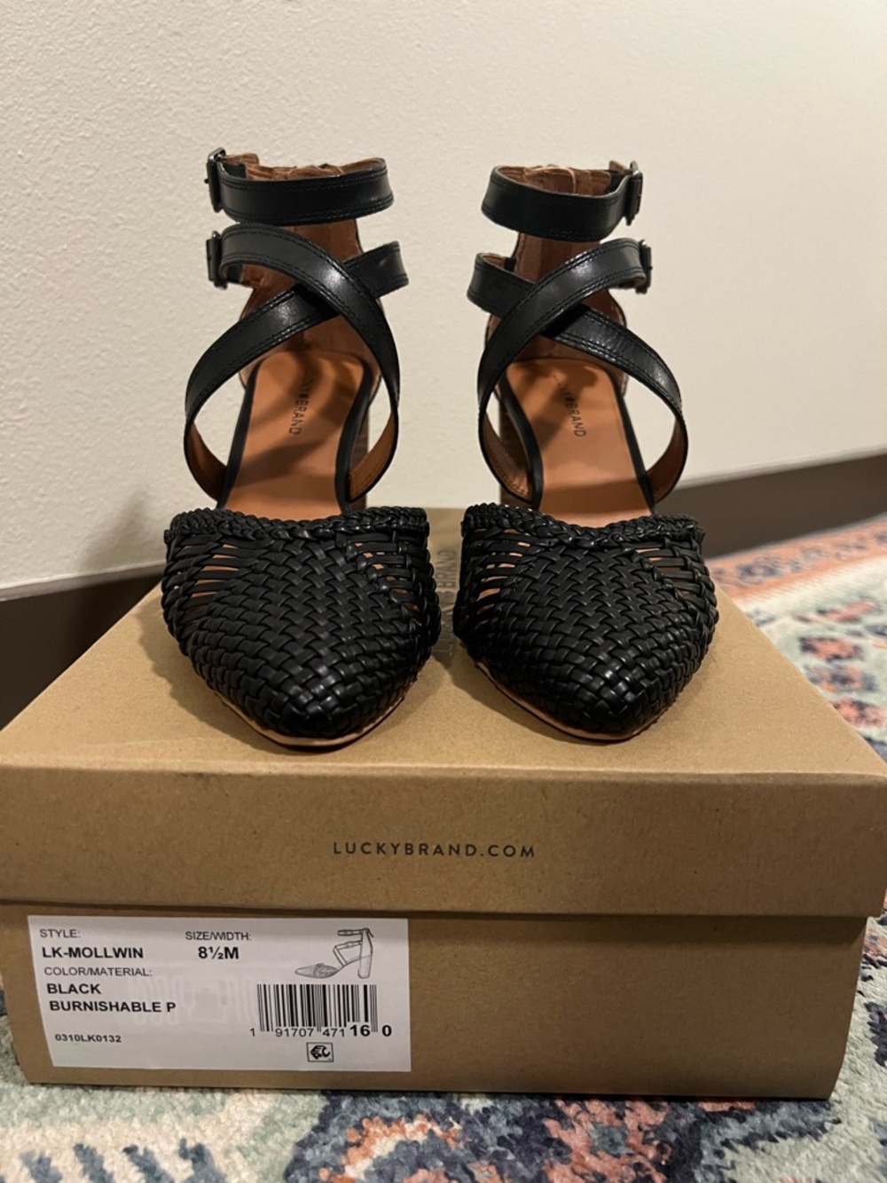 Lucky Brand Black Heels